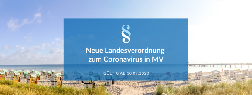Coronavirus Landesverordnung 10.07.2020
